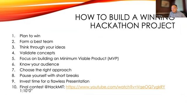 Seminar at San Ramon Hackathon on 20210509 смотреть онлайн