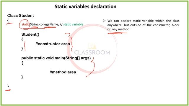 #24 static variables | Java Programming смотреть онлайн