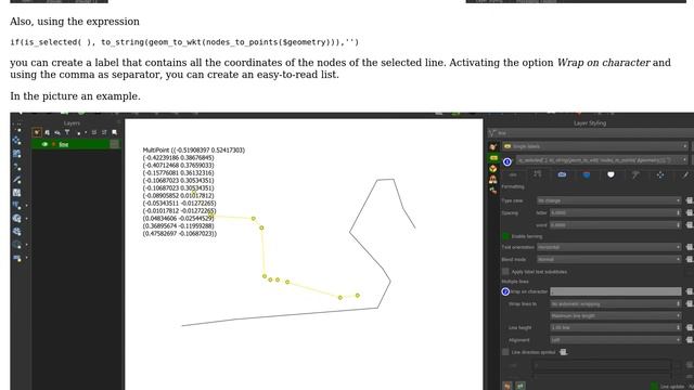 GIS: Inspect nodes on line in QGIS (2 Solutions!!) смотреть онлайн