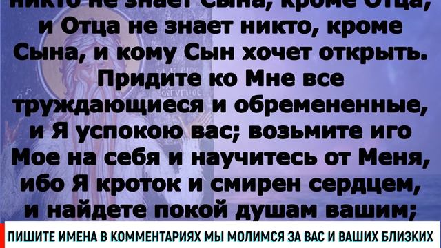 Включи прямо сейчас!Прп. Макария Великого Евангелие дня 1 февраля 2024 года смотреть онлайн
