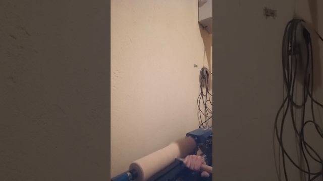 Станок токарный по дереву Диолд СТД-400 400Вт. Первый запуск. смотреть онлайн