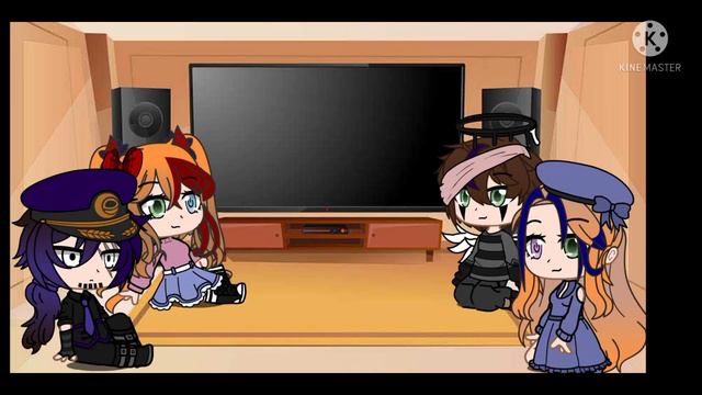 Afton Family React To Michael As Xiao || Afton Family X Genshin Impact || Xiaoven || Part 1//??