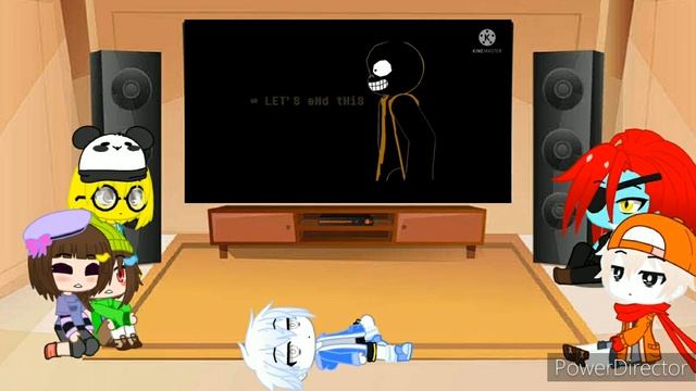 Undertale react to Wiki!sans vs Error404!sans смотреть онлайн