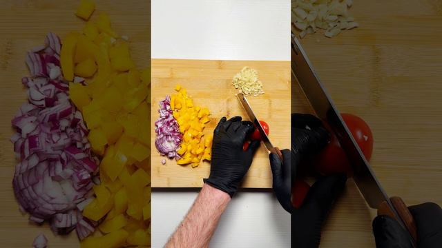 Тортилья с креветкой и овощами