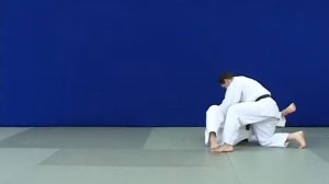 О - учи - гари. Зацеп изнутри голенью. O uchi gari