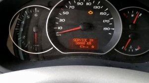 Renault Kangoo II  - reset service/oil interval