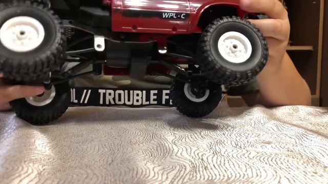 WPL C14 распаковка и обзор