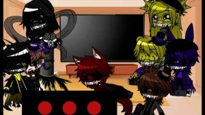 Fnaf 4 reacts to Chris Afton[]Part 1/?[]nightmare x chris[]