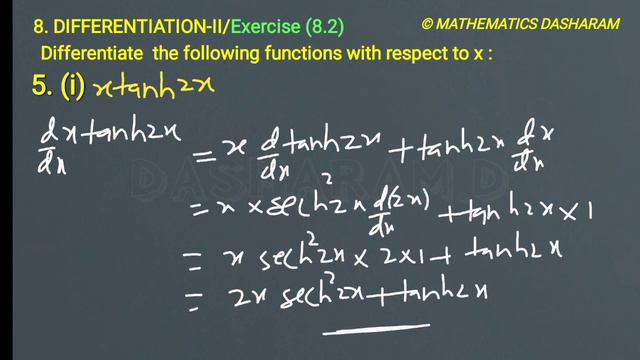 Differentiation-II#Exercise-8.2# Polytechnic Second Semester#Maths смотреть онлайн