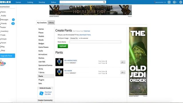 How To Be A Noob On Roblox [2017] смотреть онлайн