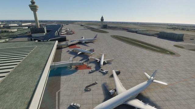 FS-Traffic - Paris Orly Airport (LFPO) смотреть онлайн