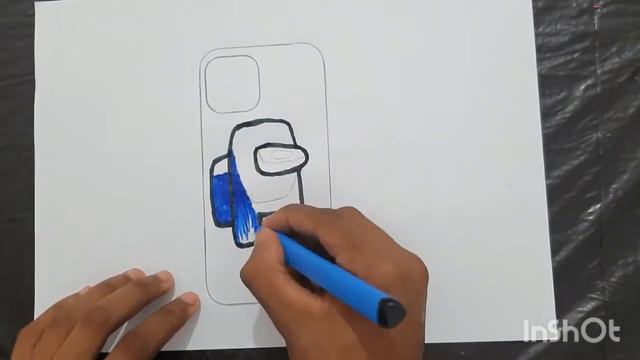 Great new idea on the "AMONG US" for phone case By |Endex Art смотреть онлайн
