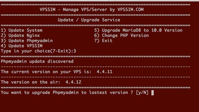 How to use "Update Phpmyadmin" function to upgrade phpmyadmin смотреть онлайн
