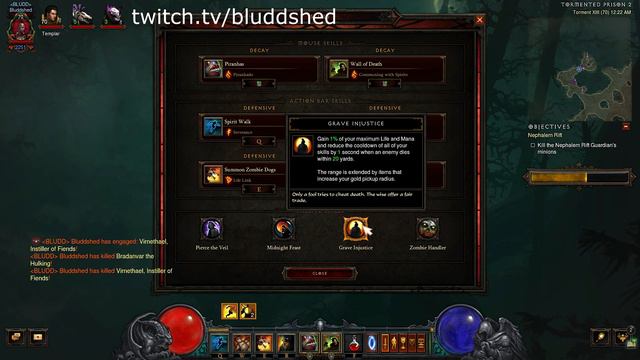 Patch 2.6.1 Chicken Helltooth Witch Doctor Season 12 Diablo 3 смотреть онлайн