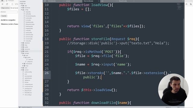 Cómo subir y descargar archivos con Laravel Storage смотреть онлайн