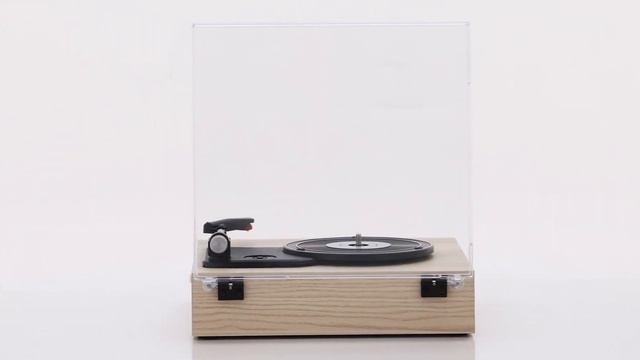 Виниловый проигрыватель "Scout Turntable Natural" от Crosley смотреть онлайн