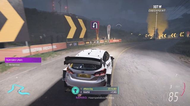 Forza Horizon 5 Rally Adventure - Palm Forest | Ford M-Sport Fiesta RS | Badlands Festival смотреть онлайн