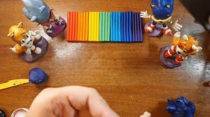 Соник ЕХЕ из пластилина|  friday night fankin| ROYAL лепка