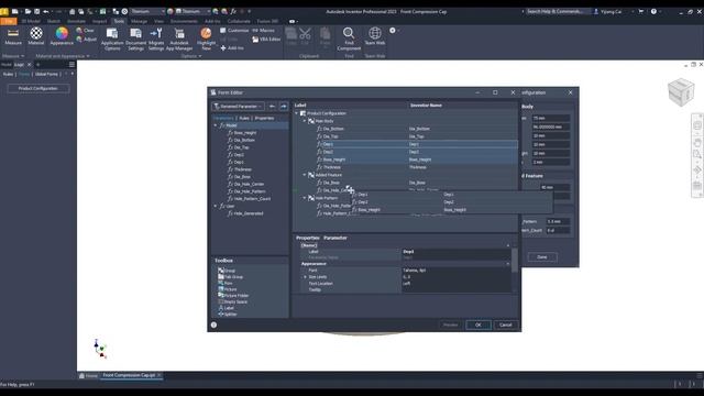 Autodesk Inventor 2023.1 - Whats New - iLogic смотреть онлайн