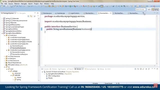 Spring web MVC Tutorial | Spring MVC Tutorial | Spring Tutorial | Edureka | Spring Live - 1 смотреть онлайн