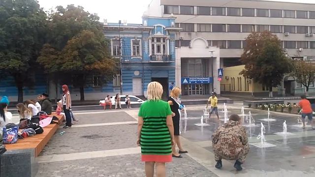 Екатерининский сад Симферополя 28.08.2016г. смотреть онлайн