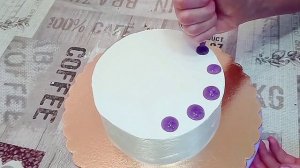 ?Самые ЛЁГКИЕ и ПРОСТЫЕ  украшение  тортов кремом