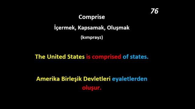 İngilizce En Önemli 500 Fiil (Renkli Çeviri Tekniği) | Part 8 #ingilizce #ingilizcekelimeler смотреть онлайн