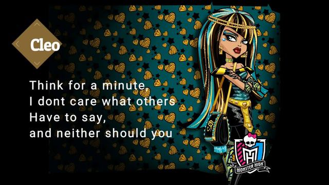 monster high it can’t be over lyrics video смотреть онлайн