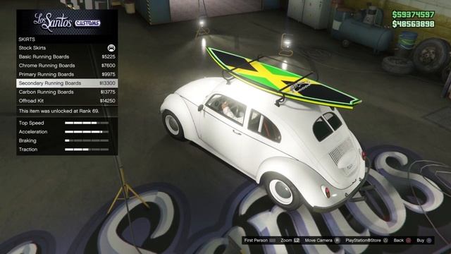 GTA Online - BF Weevil (Volkswagen Beetle) - Customization & Test Drive (The Cayo Perico Heist DLC) смотреть онлайн