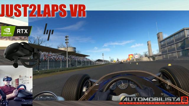 JUST 2 LAPS VR - Automobilista 2 - Spectacular VR ride in Monza - Lotus 49c Cosworth смотреть онлайн