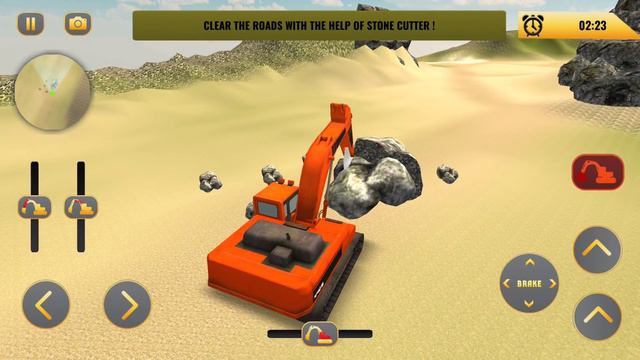 Heavy Excavator Rock Mining 2022 - Stone Cutting Machines - Android Gameplay смотреть онлайн