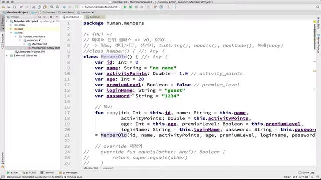 7-2 kotlin 데이터 클래스와 튜플 (data Class & Tuples) (상) | 코틀린 비기너 프로그래밍 (휴먼코딩) смотреть онлайн
