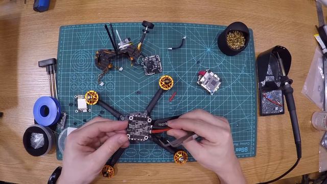 Eachine Tyro 109 замена электроники на Mamba f405 и рамы на Realacc martian 215 Часть 1 смотреть онлайн