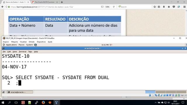 2017-11-14 - CC - BD-I - AULA 15 - PARTE 01 - FUNCOES DE UNICA E VARIAS LINHAS смотреть онлайн