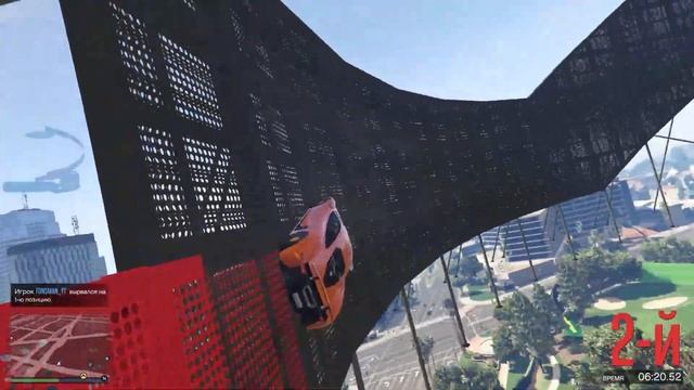 ТРОЛЛИНГ ГОНКА НА МАШИНАХ ПО БЕЗУМНОМУ ВОЛЛРАЙДУ! GTA 5 ONLINE (ГОНКИ ГТА 5 ОНЛАЙН) смотреть онлайн
