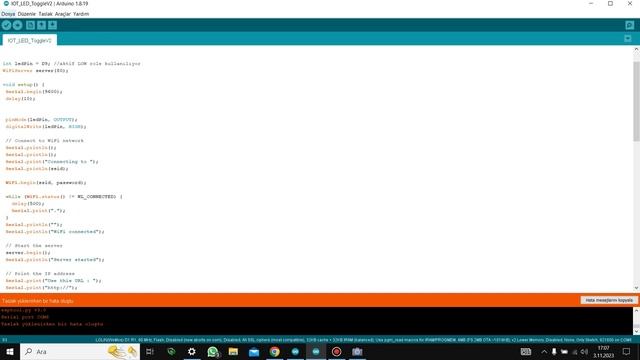 Barış Özdemir, IOT ödev06, wemos WiFi local IP ile led, buzzer, röle aç-kapa смотреть онлайн