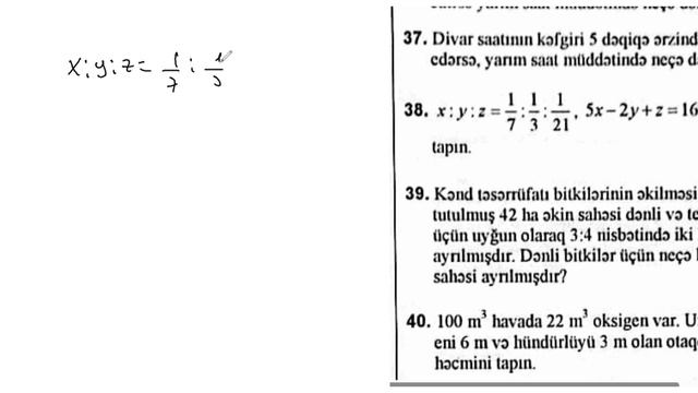 Riyaziyyat - Nisbət.Tənasüb.Faiz 1.bölmə ? Yeni Test toplusu 2023 смотреть онлайн