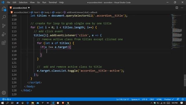 Create an Animated Accordion | using HTML css and JavaScript | no library or jQuery included смотреть онлайн