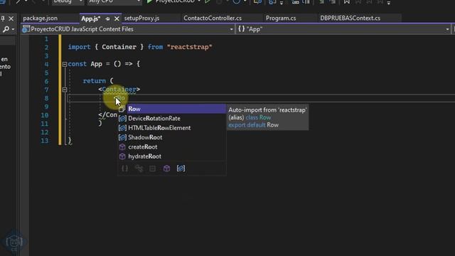 Crear un CRUD con REACT JS + ASP.NET Core | ✅ Configuración y diseño (parte 2) ✅ смотреть онлайн