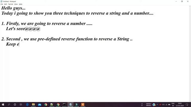 string or number reverse_in_java very simple Three ways....... смотреть онлайн