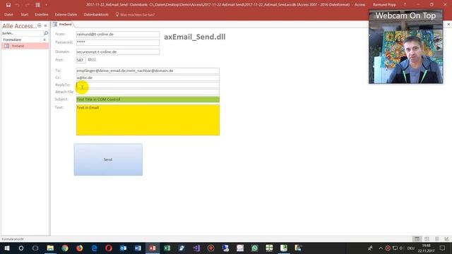Emails senden OHNE Outlook aus Access Excel Word смотреть онлайн