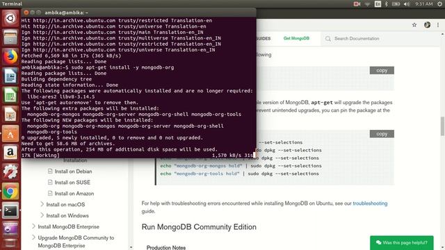 Install mongo db смотреть онлайн