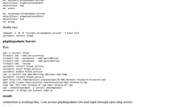error: Automatically removed objectClass from template as it is not defined in the schema смотреть онлайн
