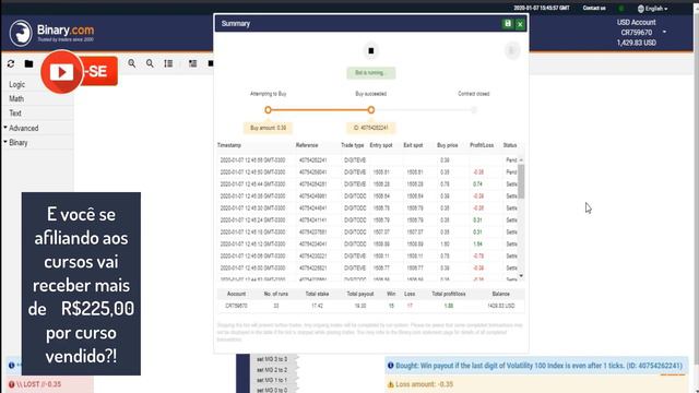 💲 DAY TRADING COM O SUPER BOT PANTERA + ESTRATÉGIA MANUAL EVEN PARA DAY TRADE NA BINARY.COM смотреть онлайн