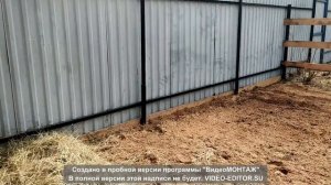 Постройка левады и шелтера для лошадей своими руками. «Ранчо на данчо» Серия 1