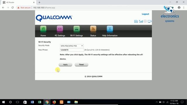LTE 4G WiFi USB Modem Change Admin Password смотреть онлайн