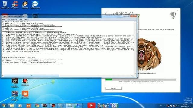 Cara install Aplikasi Corel Draw X7 Menjadi Pro | 2020 смотреть онлайн