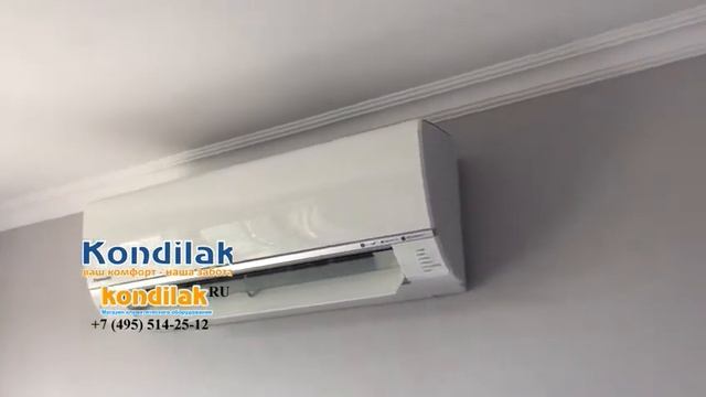 Кондиционер Panasonic CS-E9RKDW инвертор видео готового монтажа смотреть онлайн