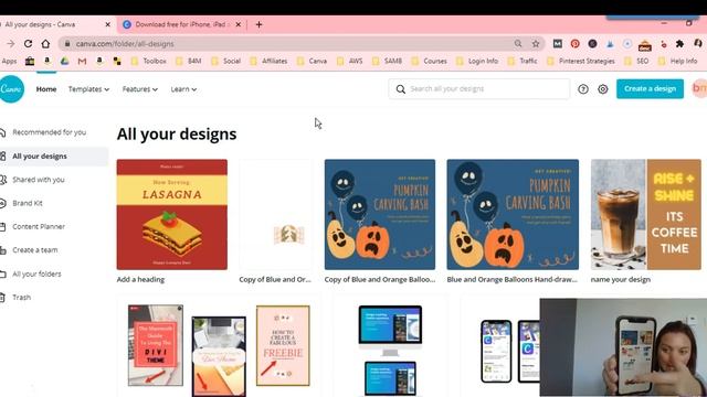 CANVA PRO - Canva Mobile App смотреть онлайн