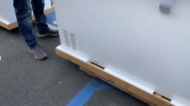 ETL NSF UL 77 INCHES Diamond Commercial Chest Freezer смотреть онлайн